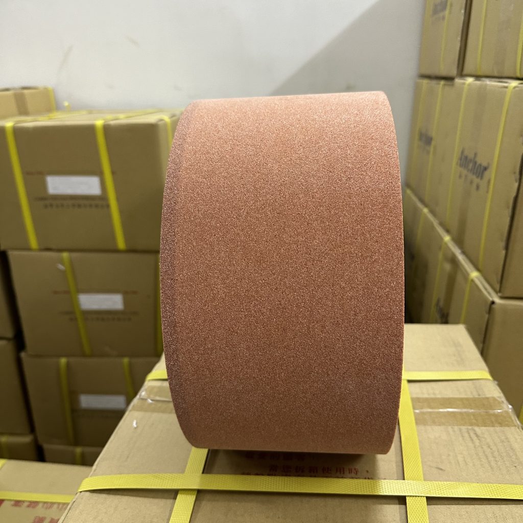 type 12 hardened 38a white alumina centerless grinding wheel, wear resistant 305×150×120mm